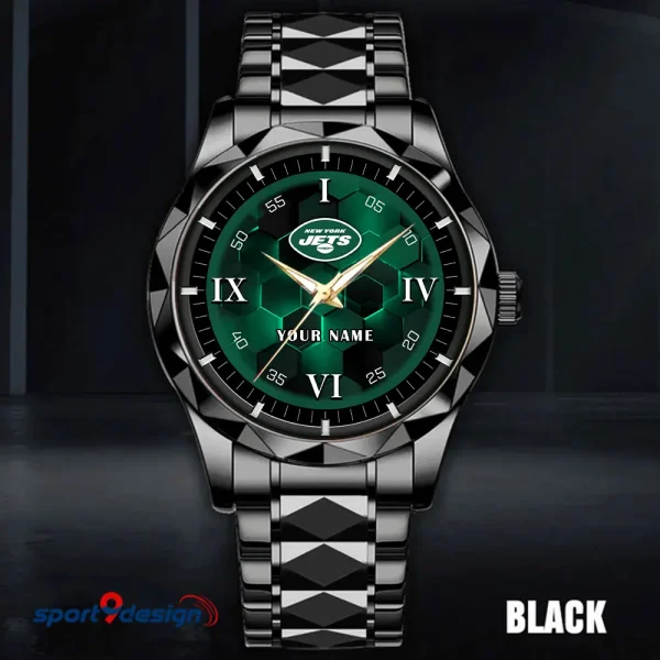 New York Jets Luxury Diamond Men Wristwatch Trending 2025 SPTDMW122 - Image 4