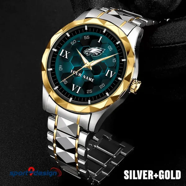 Philadelphia Eagles Luxury Diamond Men Wristwatch Trending 2025 SPTDMW123