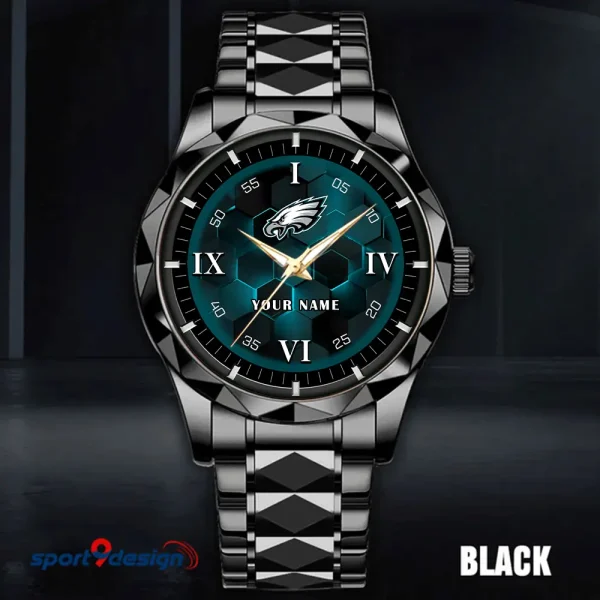 Philadelphia Eagles Luxury Diamond Men Wristwatch Trending 2025 SPTDMW123 - Image 4