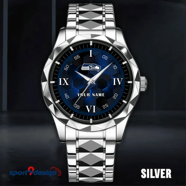 Seattle Seahawks Luxury Diamond Men Wristwatch Trending 2025 SPTDMW126 - Image 3