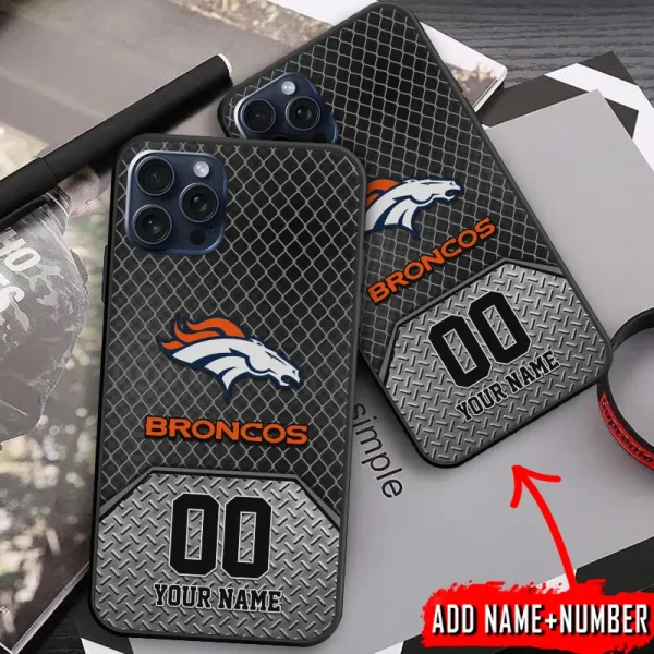 Denver Broncos Personalized Phone Case BGPC824