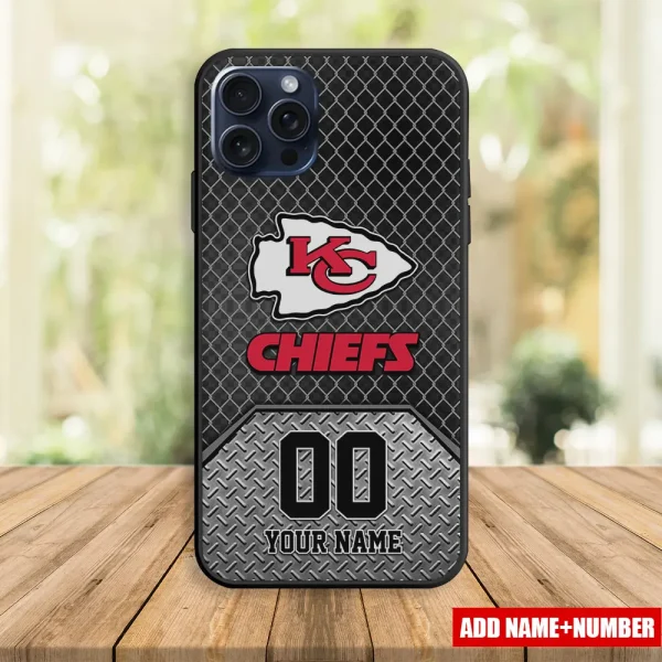 Kansas City Chiefs Personalized Phone Case BGPC832 - Image 2