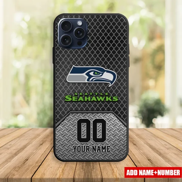 Seattle Seahawks Personalized Phone Case BGPC841 - Image 2