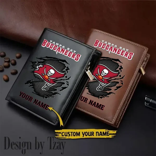 Tampa Bay Buccaneers Men Slim Vertical Wallets New 2025 SPTLVW225
