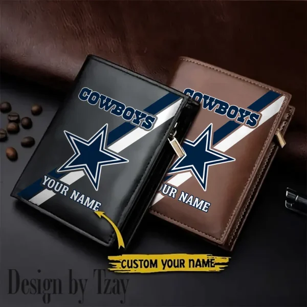 Dallas Cowboys Men Slim Vertical Wallets New 2025 SPTLVW267