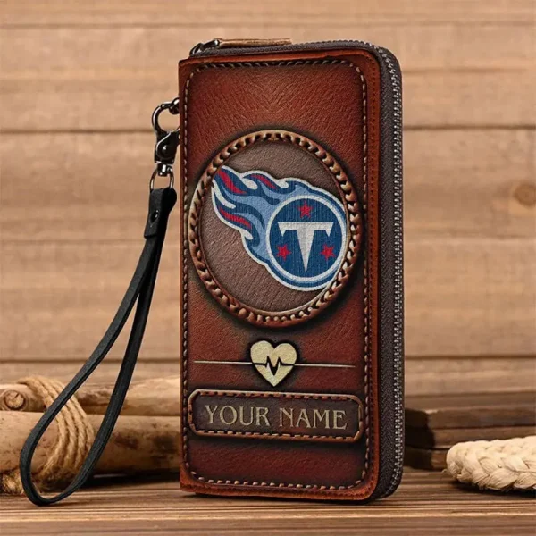 Tennessee Titans Clutch Purse Leather Wallet
