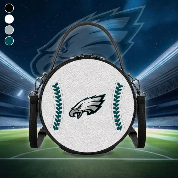 Philadelphia Eagles Round Shoulder Handbag - Image 3