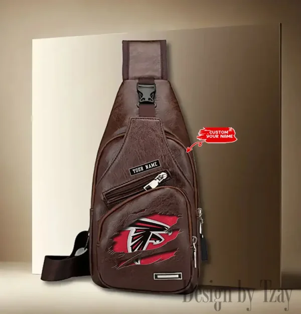 Atlanta Falcons Leather Sling Bag SPTLTSLINGBAG034