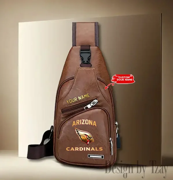 Arizona Cardinals NFL Leather Sling Bag SPTLTSLINGBAG066