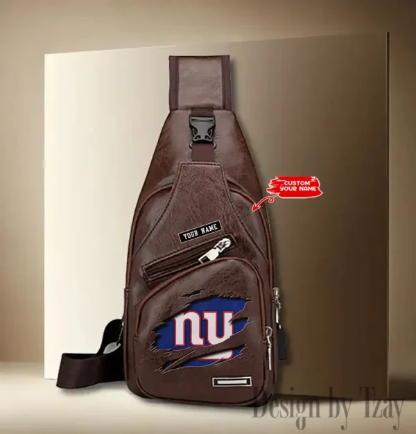 New York Giants Leather Sling Bag SPTLTSLINGBAG056 - Image 3