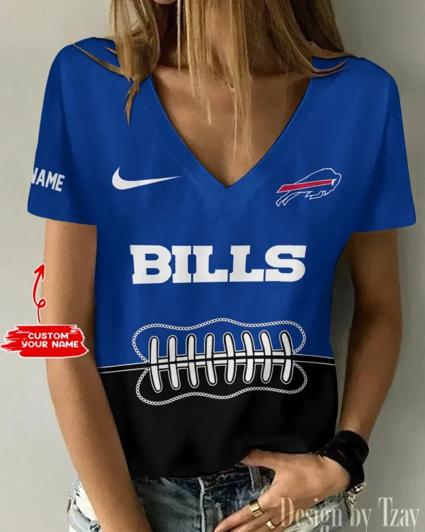 Buffalo Bills Summer New Women's Short Sleeve T-shirt 3D Trending 2025 AGCWTS807