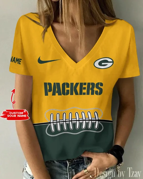 Green Bay Packers Summer New Women's Short Sleeve T-shirt 3D Trending 2025 AGCWTS815
