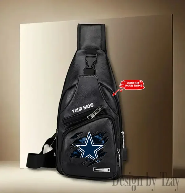Dallas Cowboys NFL Leather Sling Bag SPTLTSLINGBAG109