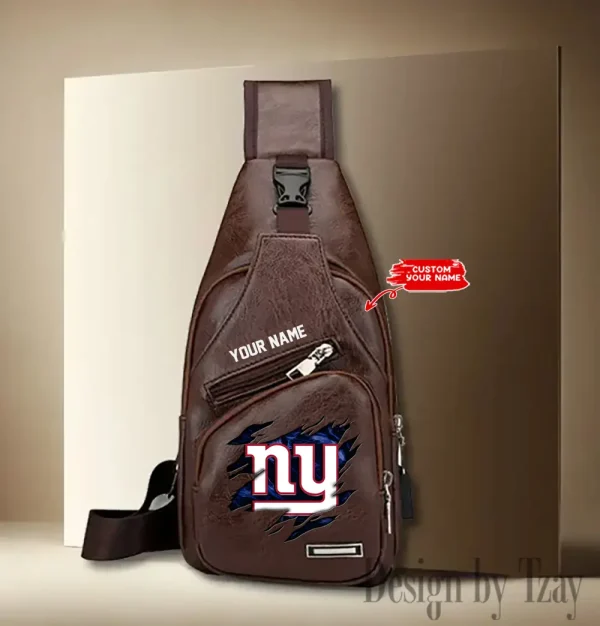 New York Giants NFL Leather Sling Bag SPTLTSLINGBAG124