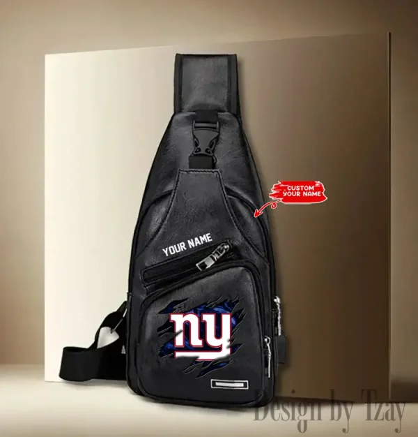 New York Giants NFL Leather Sling Bag SPTLTSLINGBAG124 - Image 3
