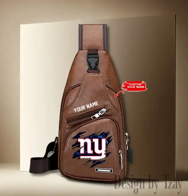 New York Giants NFL Leather Sling Bag SPTLTSLINGBAG124 - Image 4