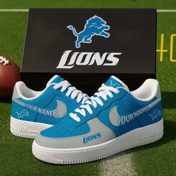 Detroit Lions Special New AForce1 Sneakers