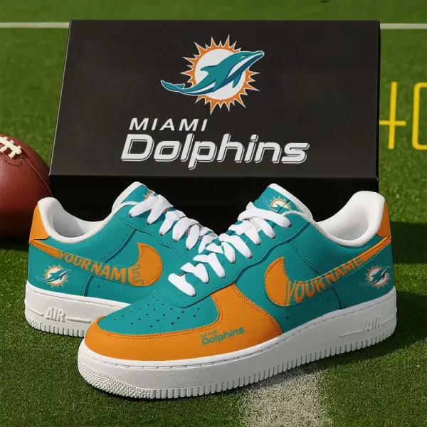 Miami Dolphins Special New AForce1 Sneakers