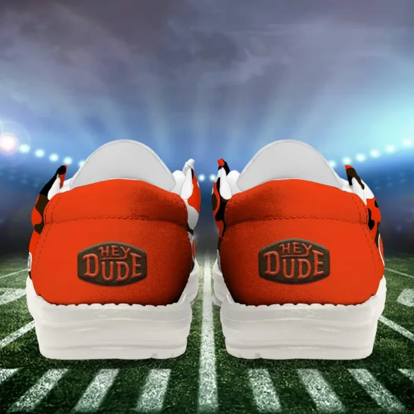 Cleveland Browns Canvas Loafer Shoes - Image 3