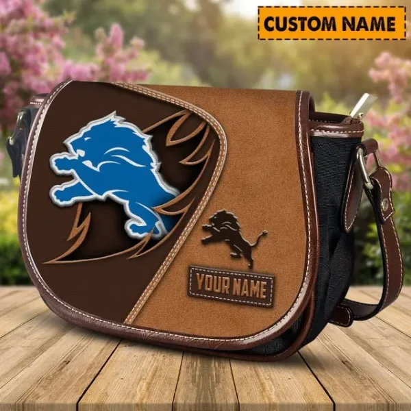 Detroit Lions Special Woman Saddle Bag Perfect Gift For Fan
