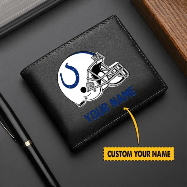 Indianapolis Colts Men Leather Wallet For Fan - Limited Edition