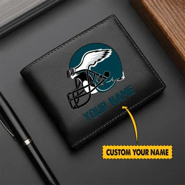Philadelphia Eagles Men Leather Wallet For Fan - Limited Edition