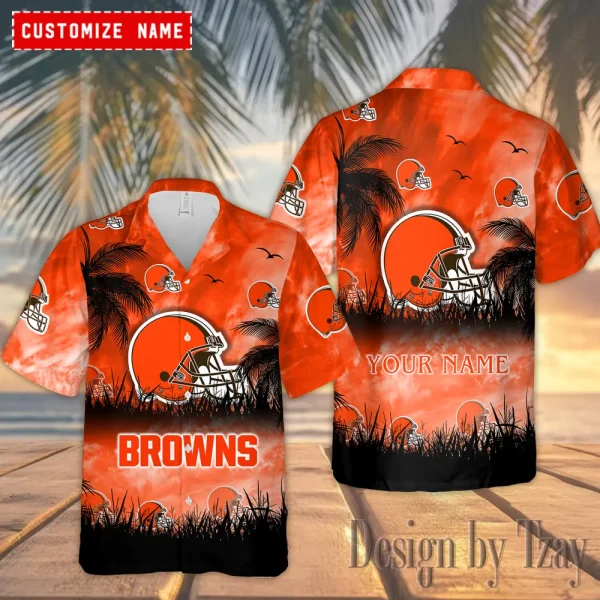 Cleveland Browns Hawaii Shirt New Gift For Summer 2025 AZHWS859