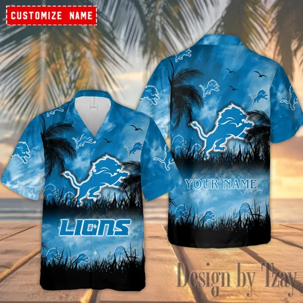 Detroit Lions Hawaii Shirt New Gift For Summer 2025 AZHWS862