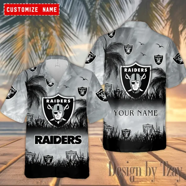 Las Vegas Raiders Hawaii Shirt New Gift For Summer 2025 AZHWS868