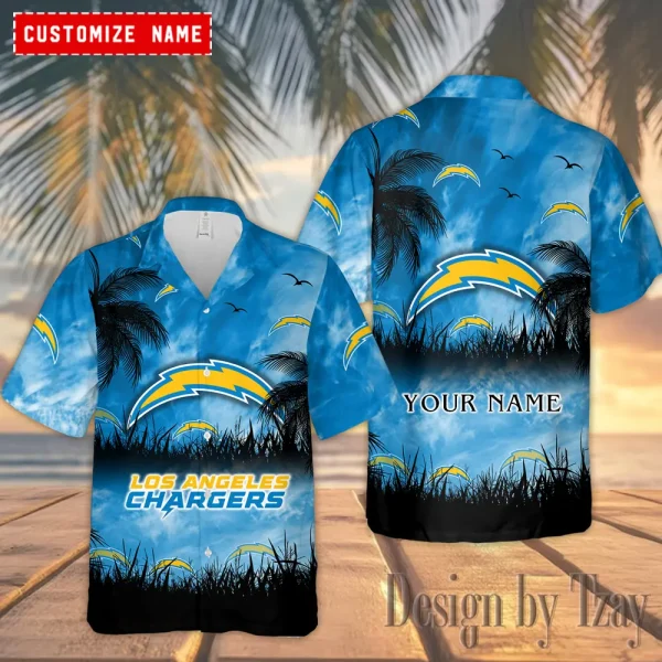 Los Angeles Chargers Hawaii Shirt New Gift For Summer 2025 AZHWS869