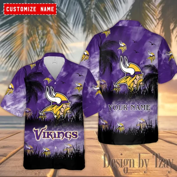 Minnesota Vikings Hawaii Shirt New Gift For Summer 2025 AZHWS872