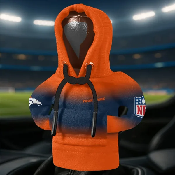 Denver Broncos Automotive Hoodie Shift Knob Cover SPTAHSKC010