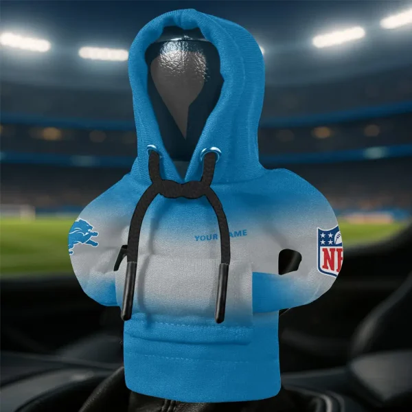 Detroit Lions Automotive Hoodie Shift Knob Cover SPTAHSKC017
