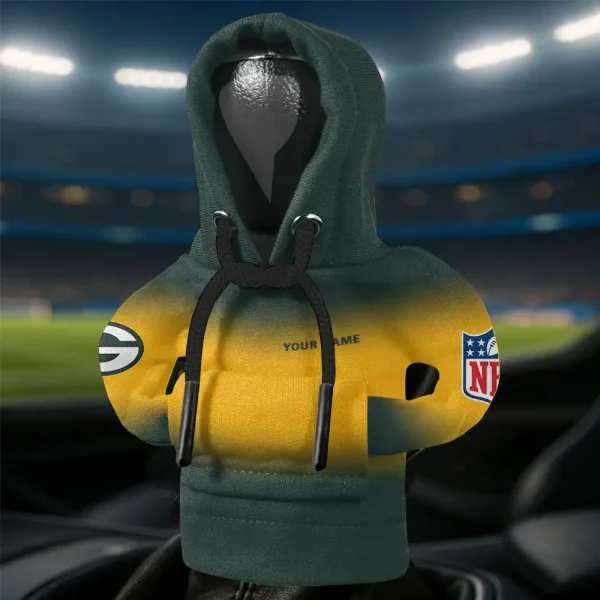 Green Bay Packers Automotive Hoodie Shift Knob Cover SPTAHSKC018