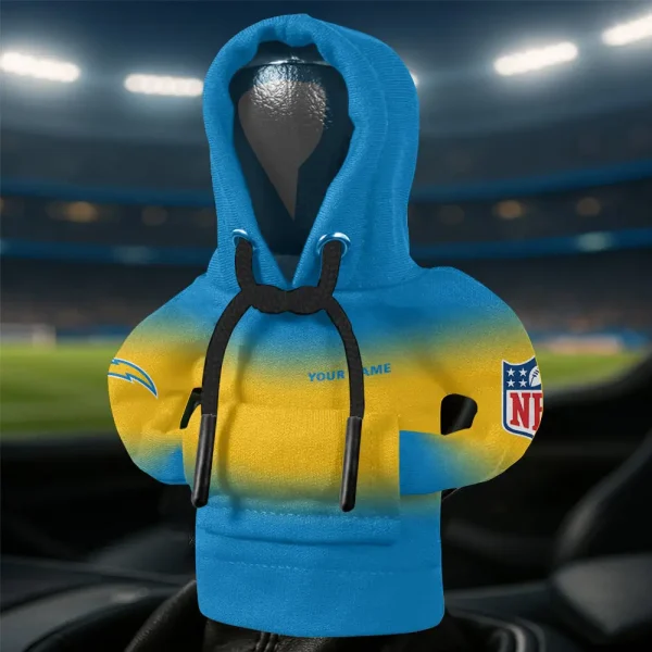 Los Angeles Chargers Automotive Hoodie Shift Knob Cover SPTAHSKC020
