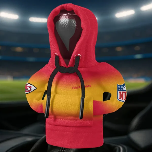 Kansas City Chiefs Automotive Hoodie Shift Knob Cover SPTAHSKC027