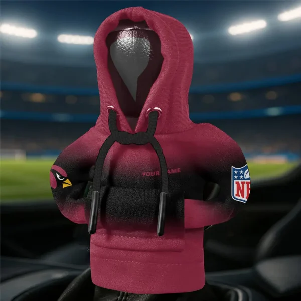 Arizona Cardinals Automotive Hoodie Shift Knob Cover SPTAHSKC030