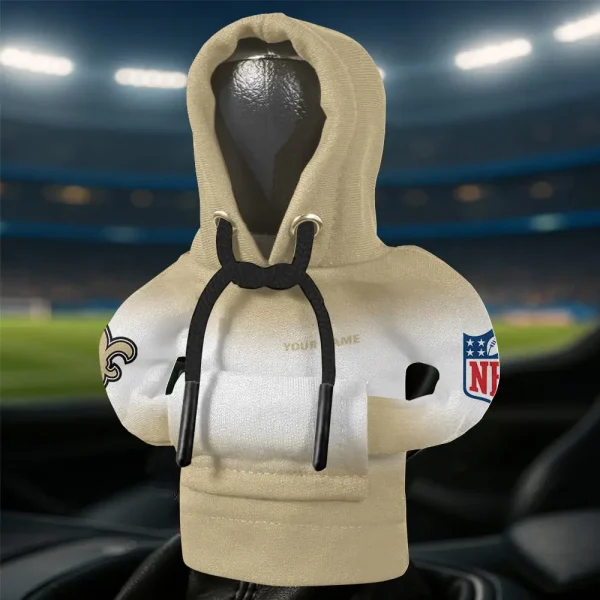 New Orleans Saints Automotive Hoodie Shift Knob Cover SPTAHSKC031
