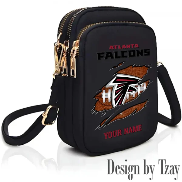 Atlanta Falcons New Style 2025 Ladies Crossbody Bag With Adjustable Strap S9CBB376
