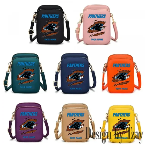 Carolina Panthers New Style 2025 Ladies Crossbody Bag With Adjustable Strap S9CBB379 - Image 3