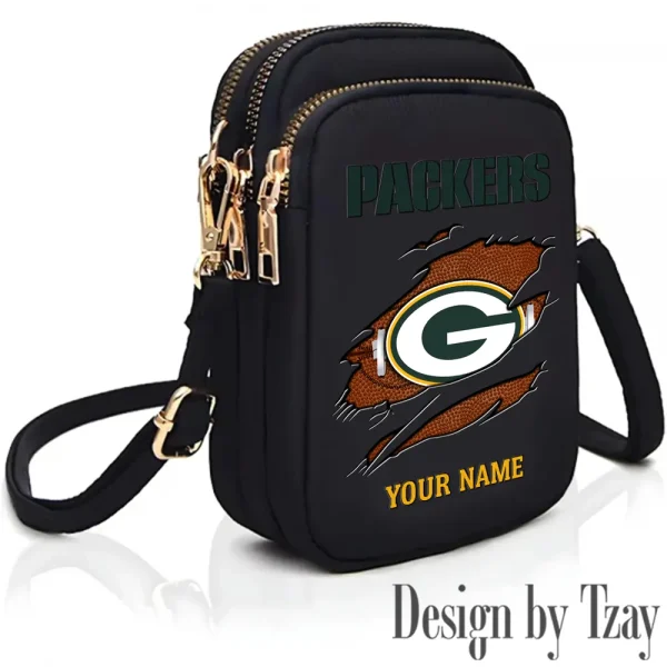 Green Bay Packers New Style 2025 Ladies Crossbody Bag With Adjustable Strap S9CBB386