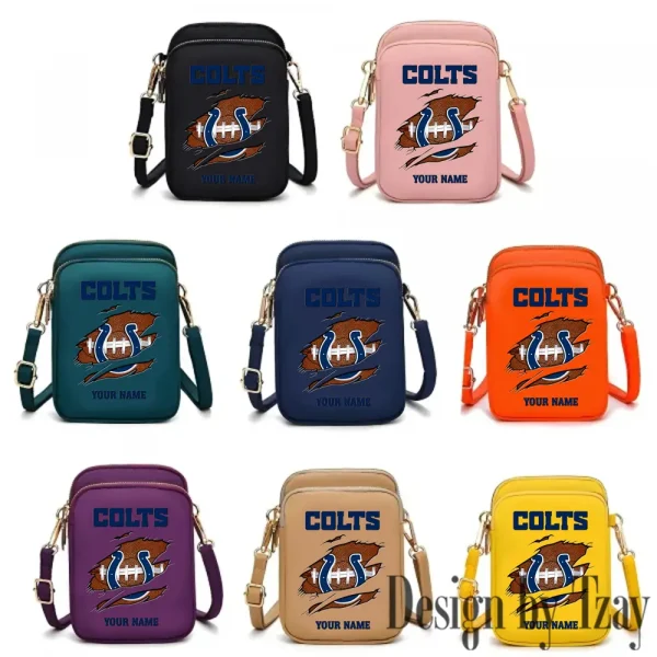 Indianapolis Colts New Style 2025 Ladies Crossbody Bag With Adjustable Strap S9CBB388 - Image 3