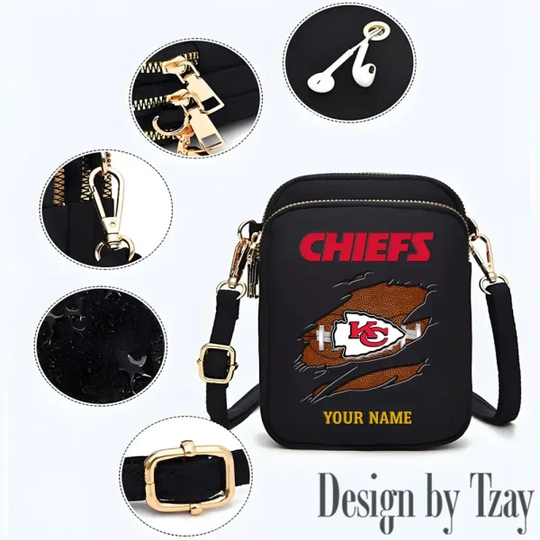 Kansas City Chiefs New Style 2025 Ladies Crossbody Bag With Adjustable Strap S9CBB390 - Image 2
