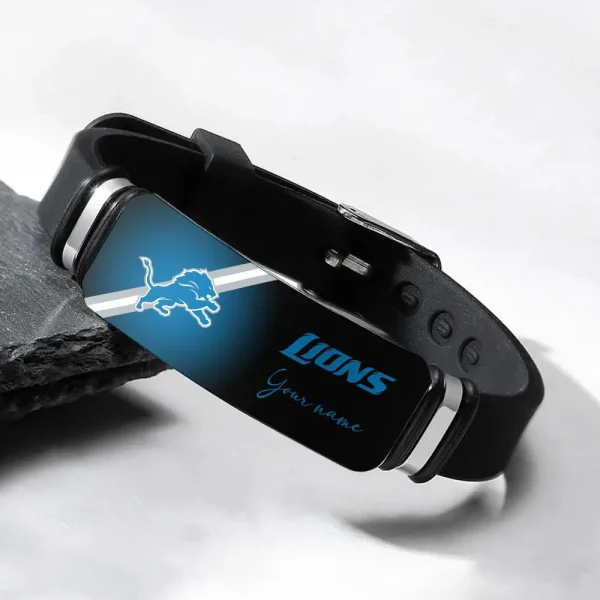Detroit Lions Personalized Special Bracelet