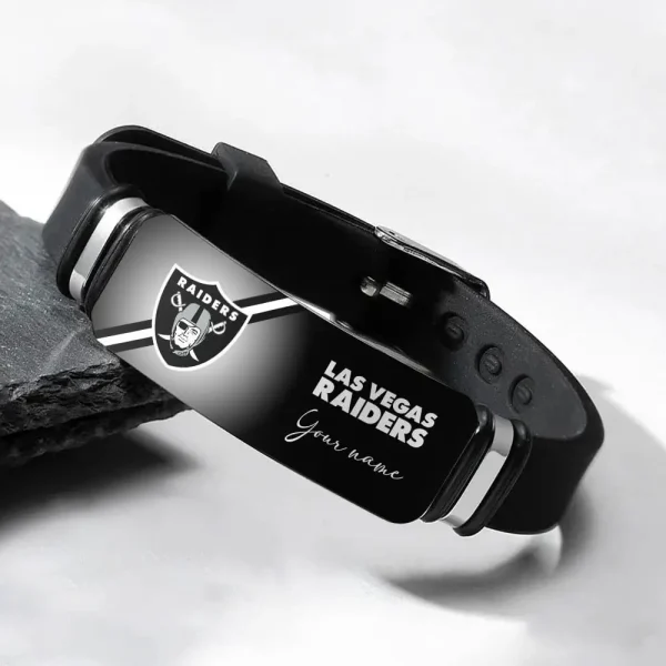 Las Vegas Raiders Personalized Special Bracelet