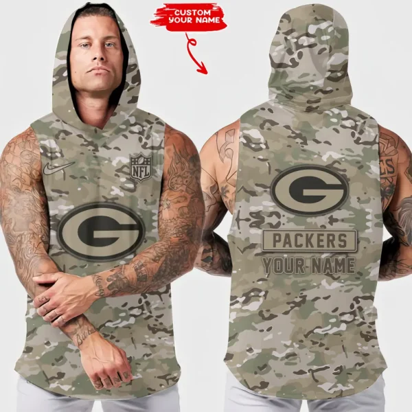 Green Bay Packers Sleeveless Pullover Hoodie Trending 2025 AZHTT215