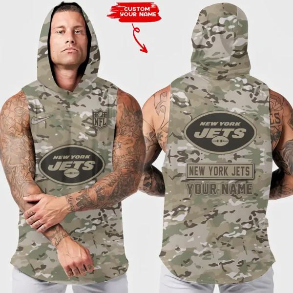 New York Jets Sleeveless Pullover Hoodie Trending 2025 AZHTT228
