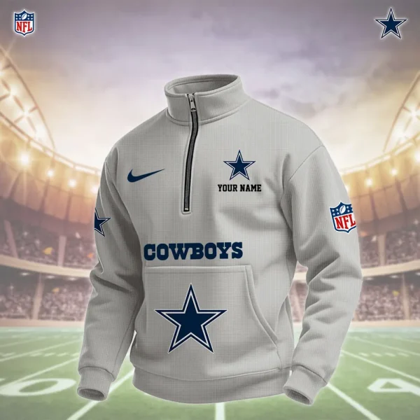 Dallas Cowboys Pullover Half Zipper - Image 4