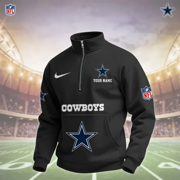 Dallas Cowboys Pullover Half Zipper - Image 6