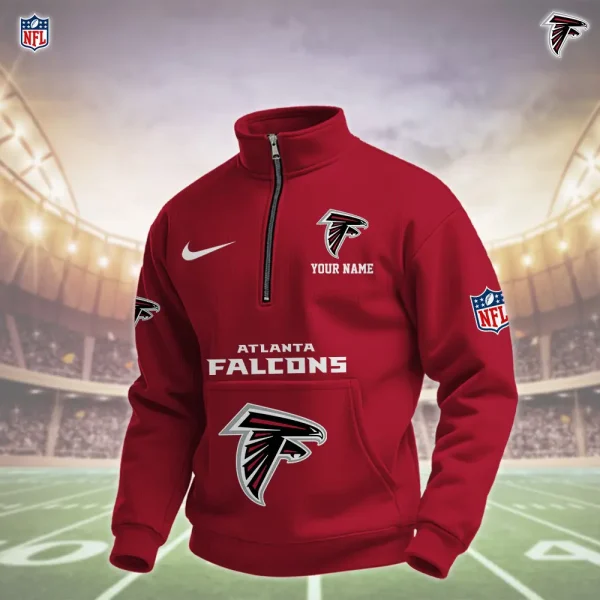 Atlanta Falcons Pullover Half Zipper